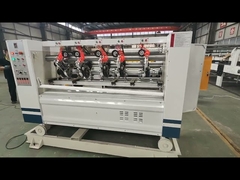 Thin blade slitting score machine