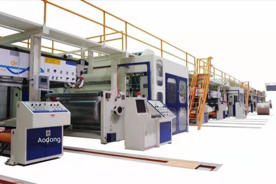 3/5/7ply χαρτονένια μηχανή γραμμών παραγωγής συσκευασίας κατασκευής ζαρωμένου χαρτονιού κιβωτίων χαρτοκιβωτίων